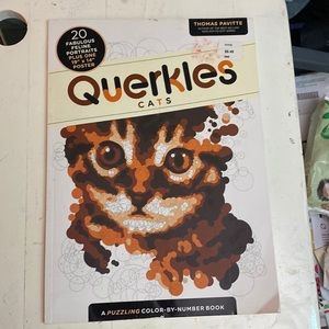 brand new quirkles cats coloring book